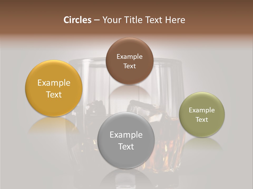 Gold Blended Relax PowerPoint Template