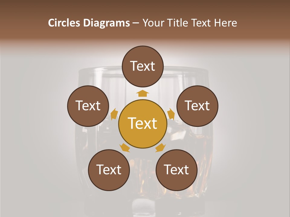 Gold Blended Relax PowerPoint Template