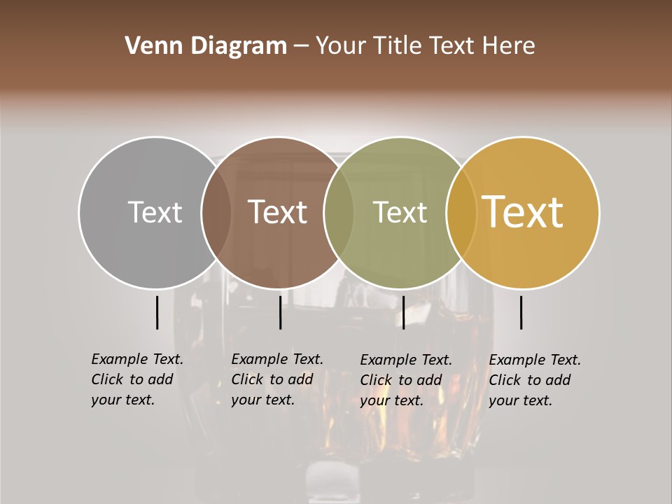 Gold Blended Relax PowerPoint Template