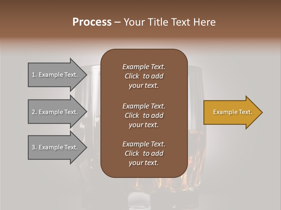 Gold Blended Relax PowerPoint Template