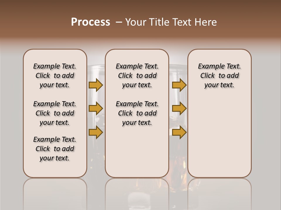 Gold Blended Relax PowerPoint Template