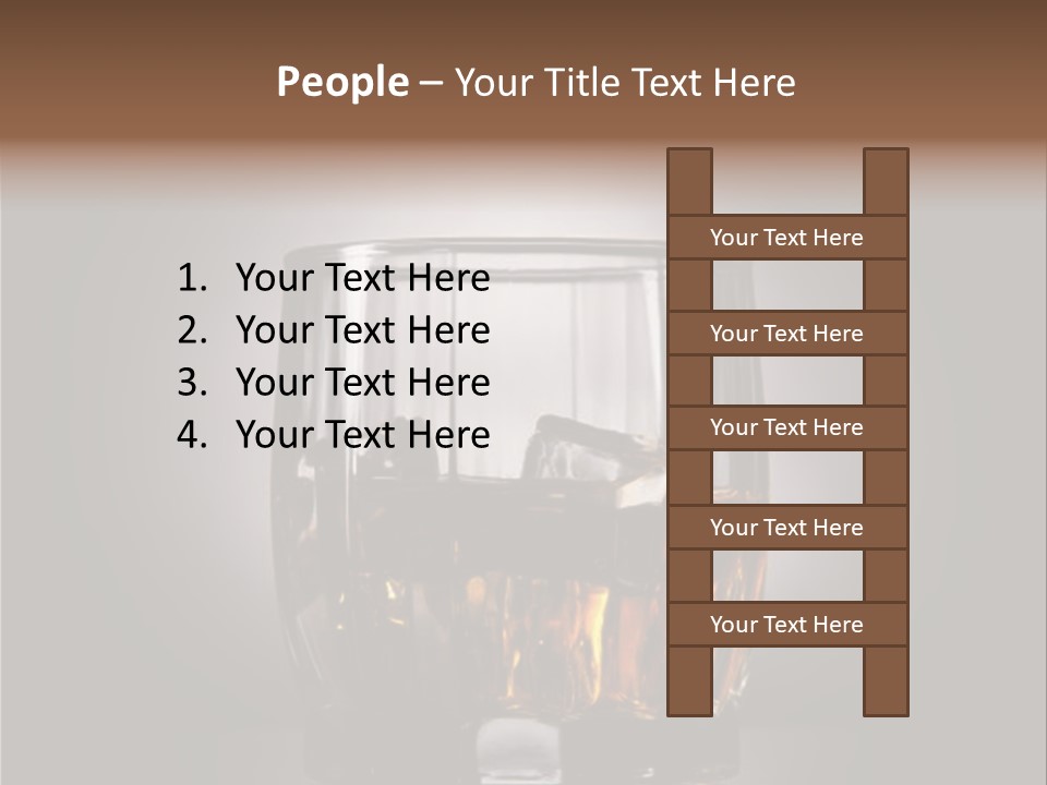 Gold Blended Relax PowerPoint Template