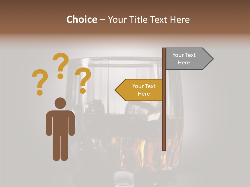 Gold Blended Relax PowerPoint Template