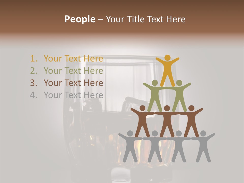 Gold Blended Relax PowerPoint Template