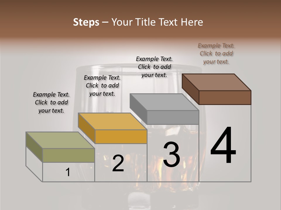 Gold Blended Relax PowerPoint Template