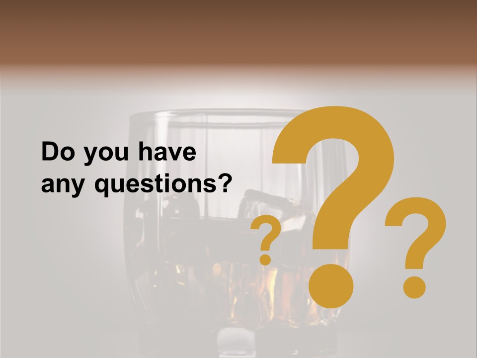 Gold Blended Relax PowerPoint Template