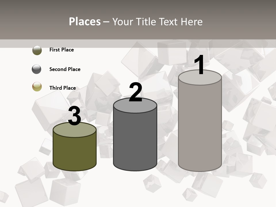Elegance Block Cool PowerPoint Template