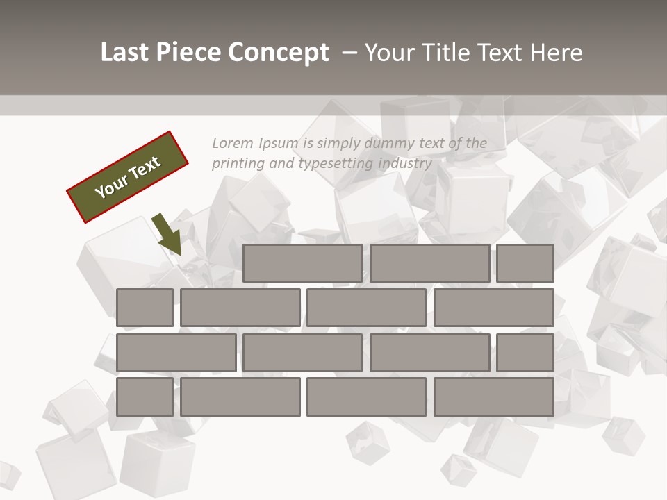 Elegance Block Cool PowerPoint Template