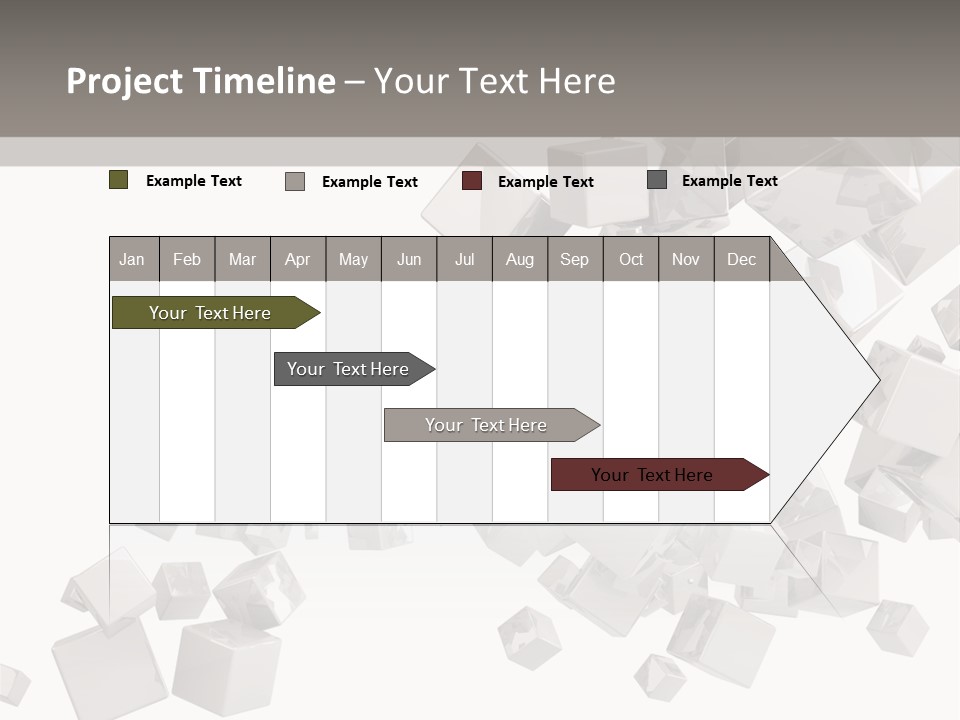 Elegance Block Cool PowerPoint Template