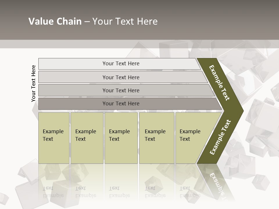 Elegance Block Cool PowerPoint Template