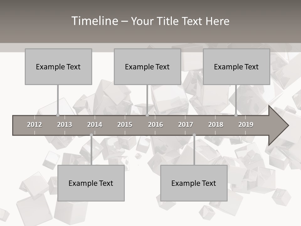 Elegance Block Cool PowerPoint Template