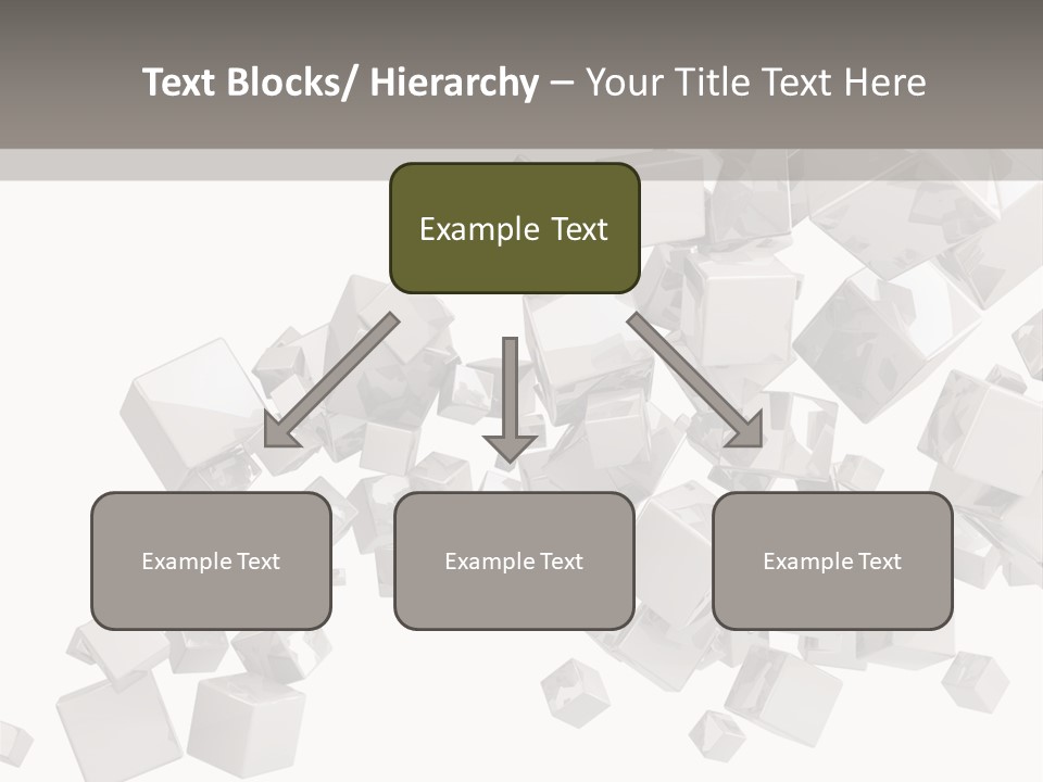 Elegance Block Cool PowerPoint Template