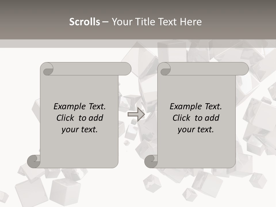 Elegance Block Cool PowerPoint Template