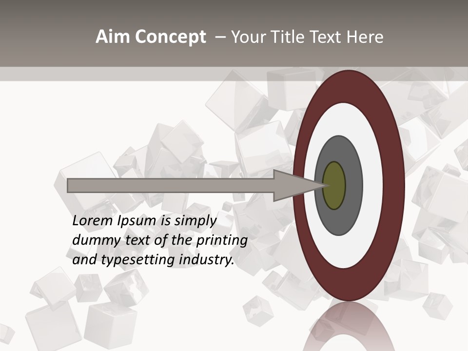 Elegance Block Cool PowerPoint Template