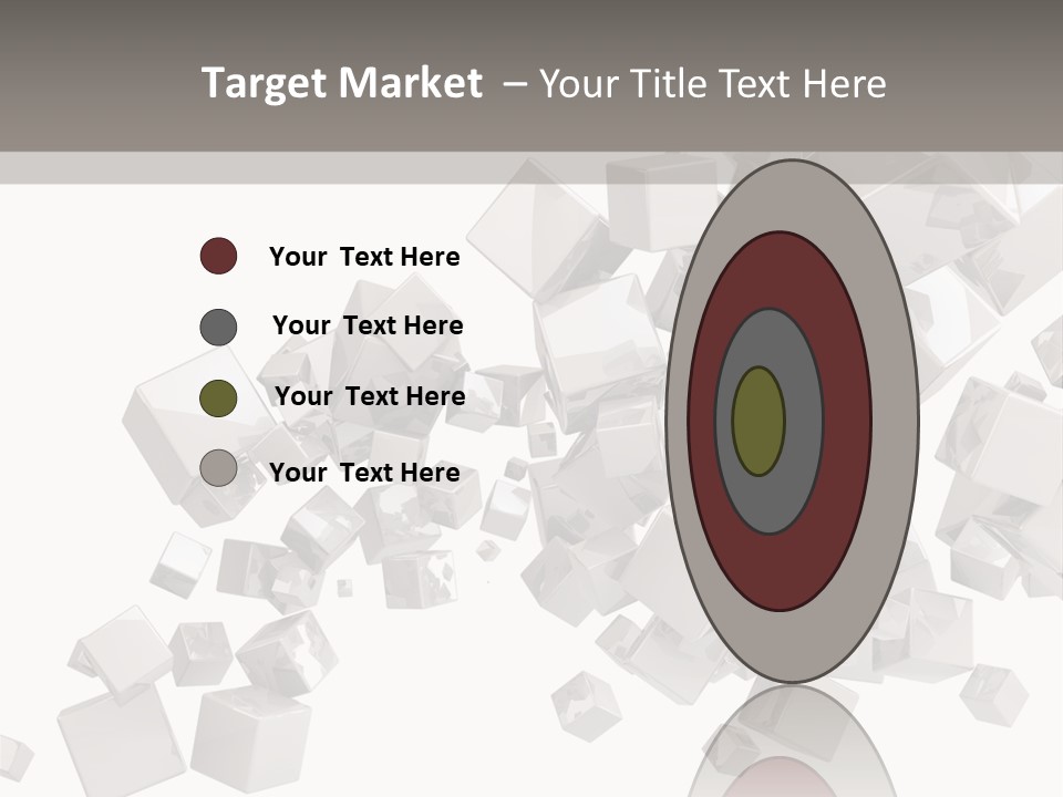 Elegance Block Cool PowerPoint Template