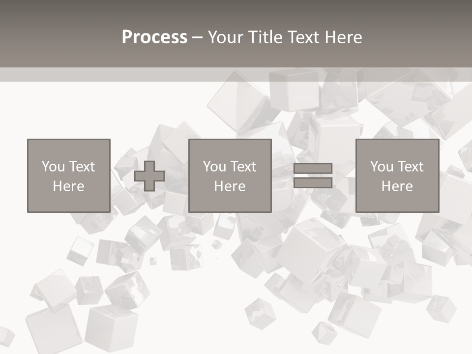 Elegance Block Cool PowerPoint Template