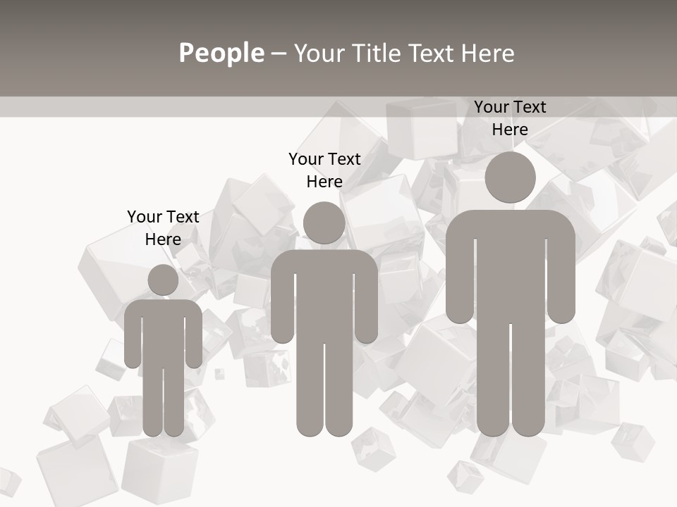 Elegance Block Cool PowerPoint Template