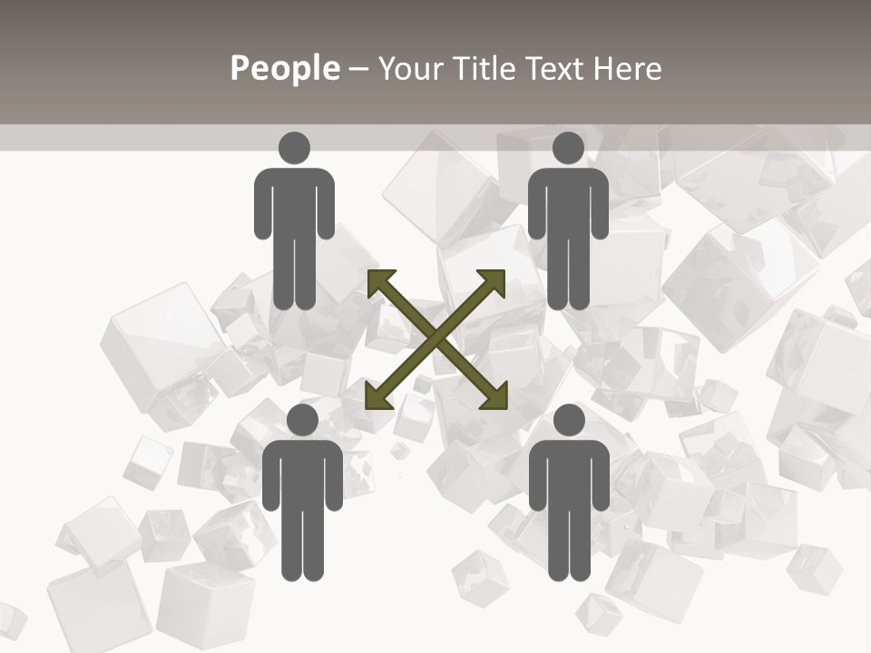 Elegance Block Cool PowerPoint Template