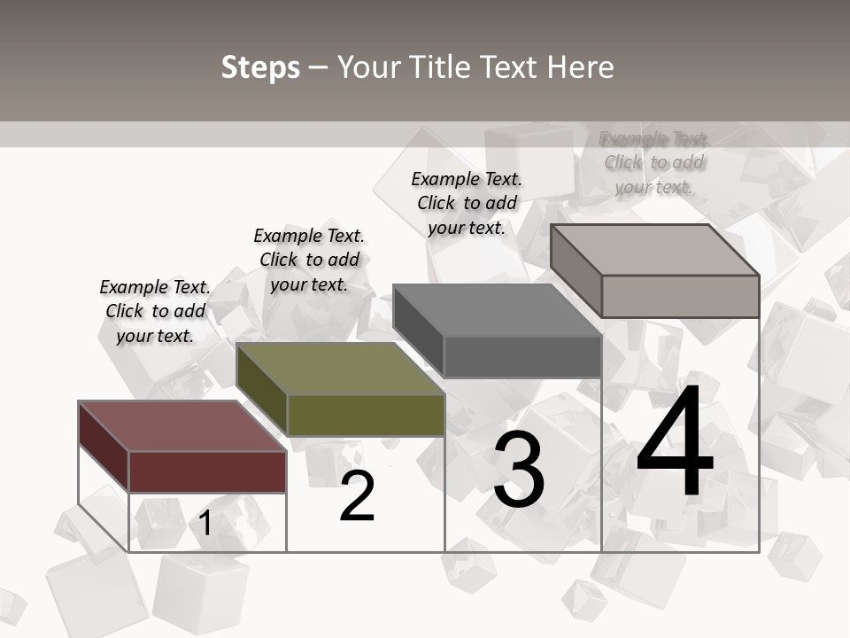 Elegance Block Cool PowerPoint Template