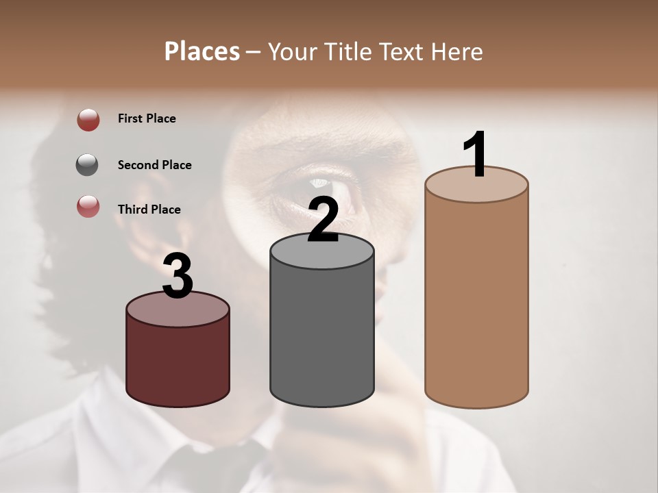 See Lens Boy PowerPoint Template