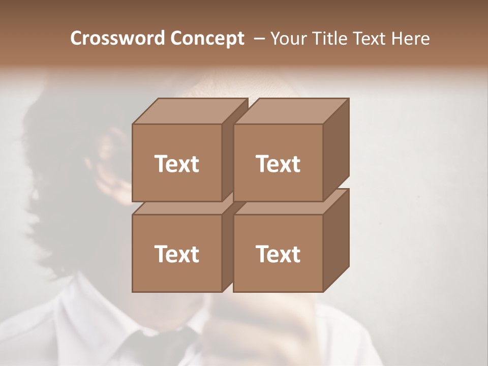 See Lens Boy PowerPoint Template