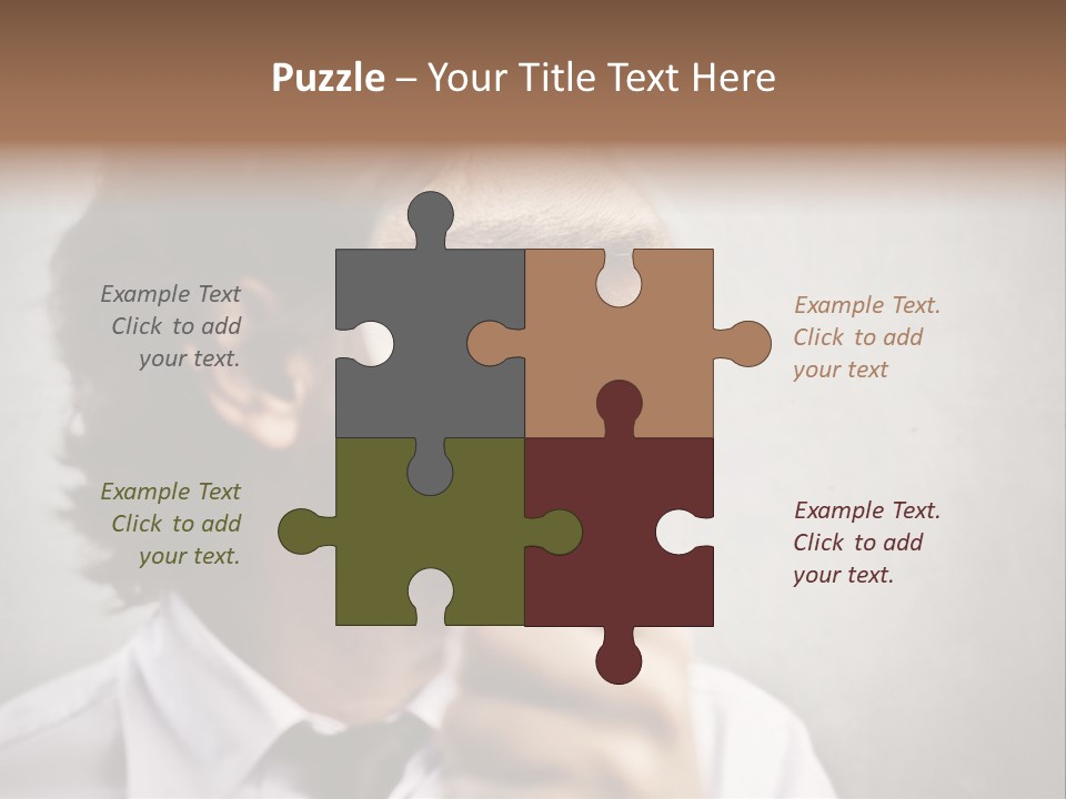 See Lens Boy PowerPoint Template