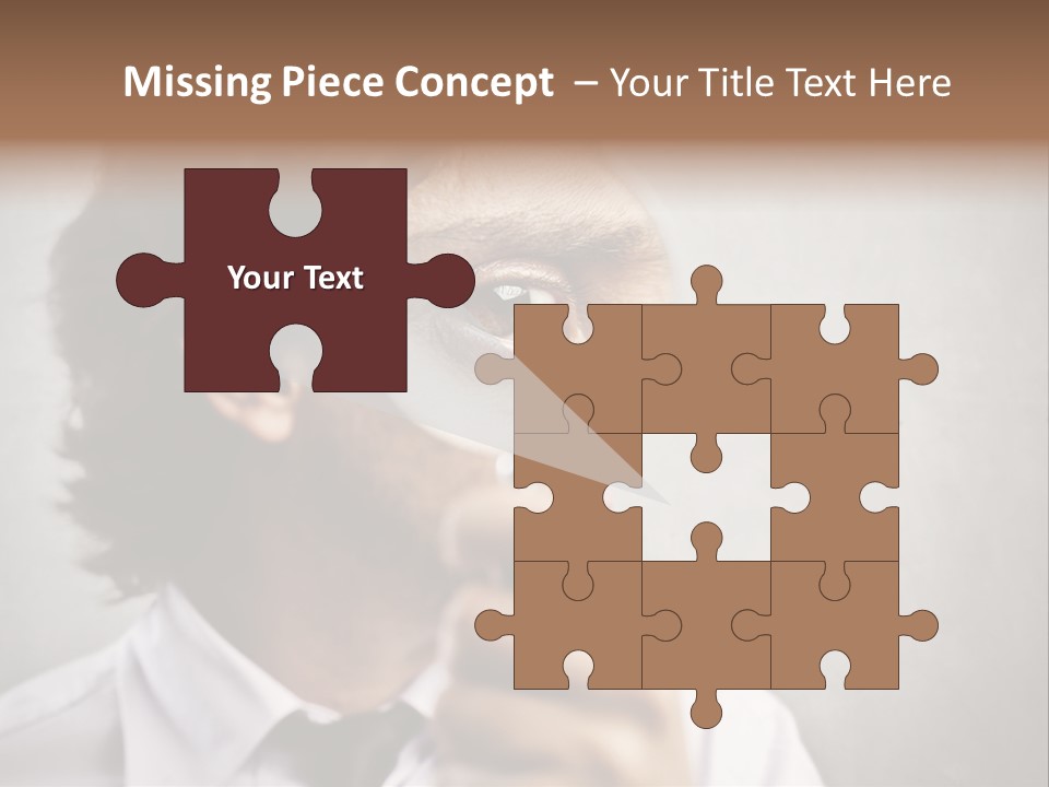 See Lens Boy PowerPoint Template