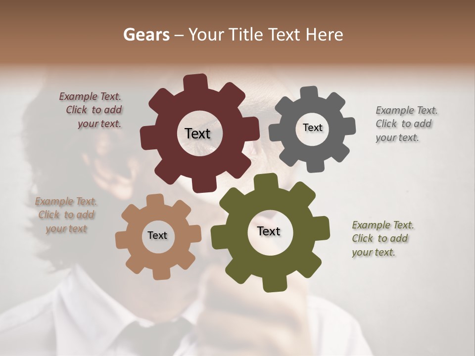 See Lens Boy PowerPoint Template