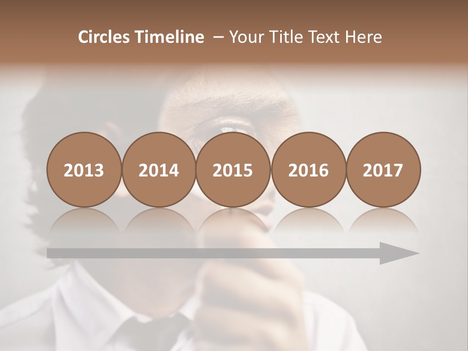 See Lens Boy PowerPoint Template