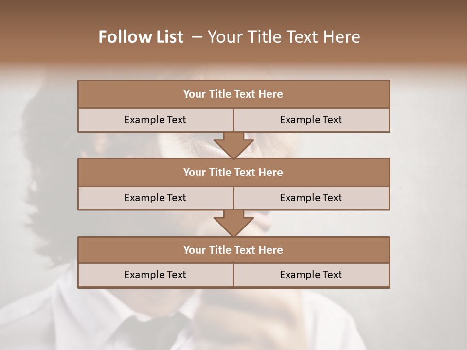 See Lens Boy PowerPoint Template