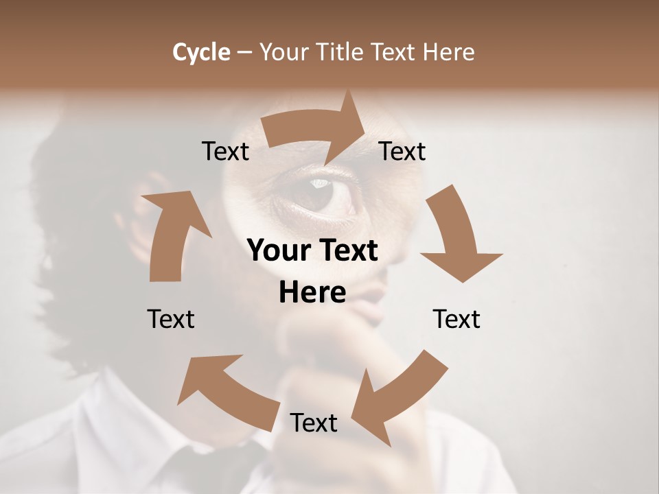 See Lens Boy PowerPoint Template