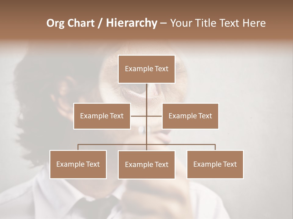 See Lens Boy PowerPoint Template