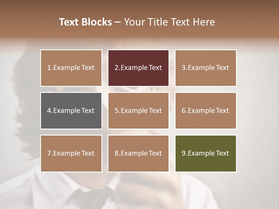 See Lens Boy PowerPoint Template