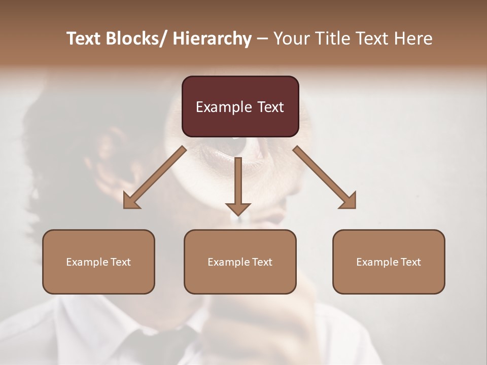 See Lens Boy PowerPoint Template