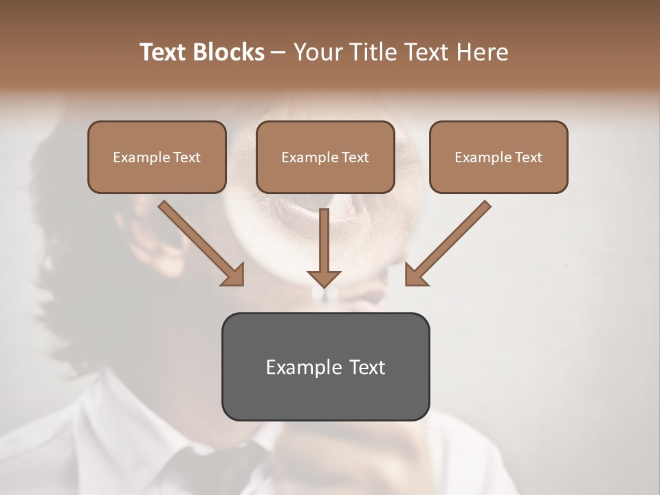 See Lens Boy PowerPoint Template