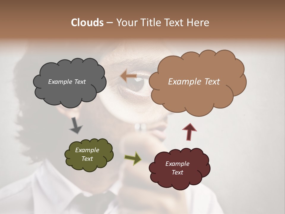 See Lens Boy PowerPoint Template