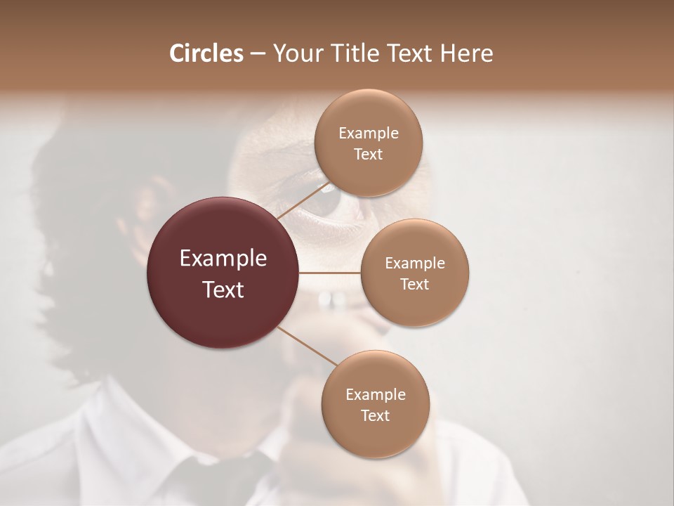 See Lens Boy PowerPoint Template