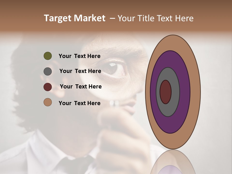 See Lens Boy PowerPoint Template