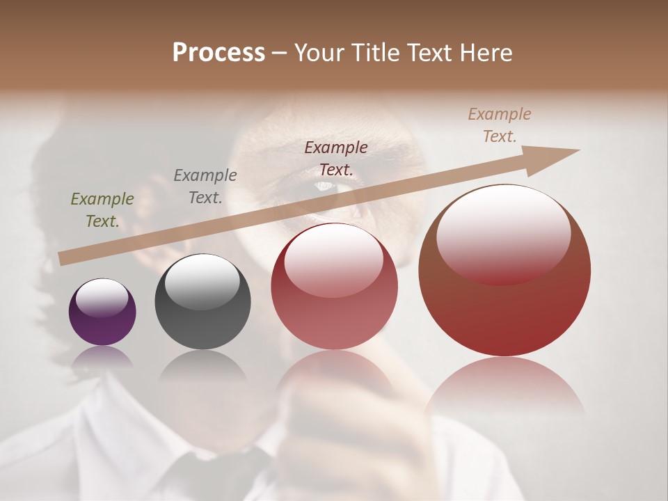 See Lens Boy PowerPoint Template