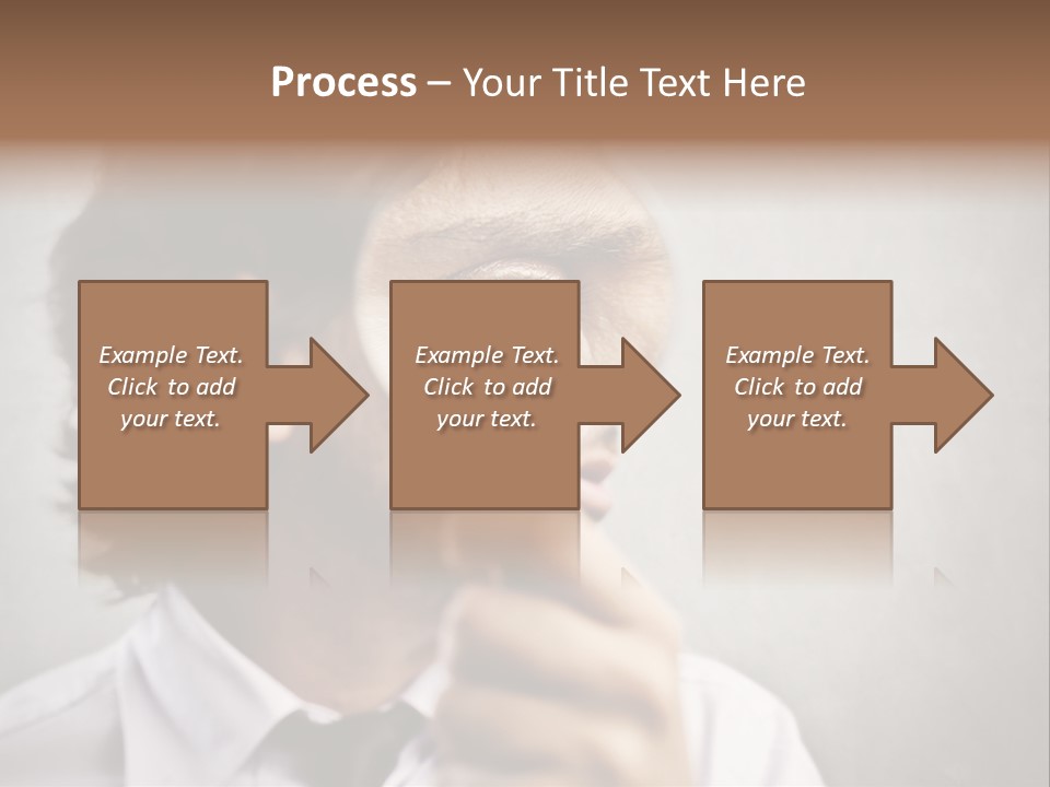 See Lens Boy PowerPoint Template