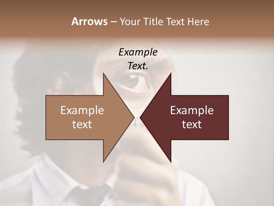 See Lens Boy PowerPoint Template