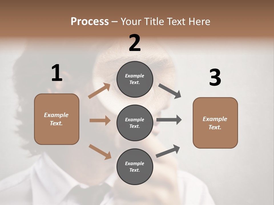 See Lens Boy PowerPoint Template