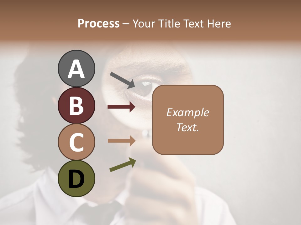 See Lens Boy PowerPoint Template