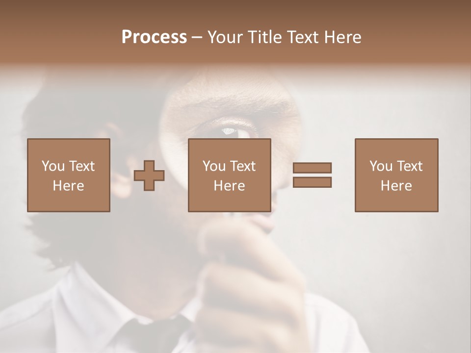 See Lens Boy PowerPoint Template