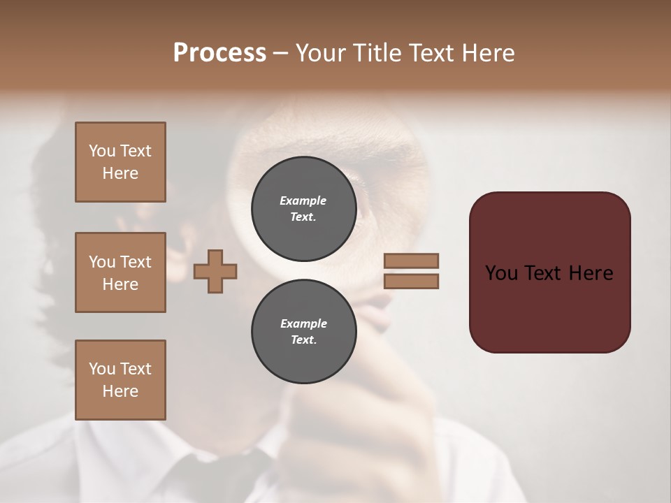 See Lens Boy PowerPoint Template