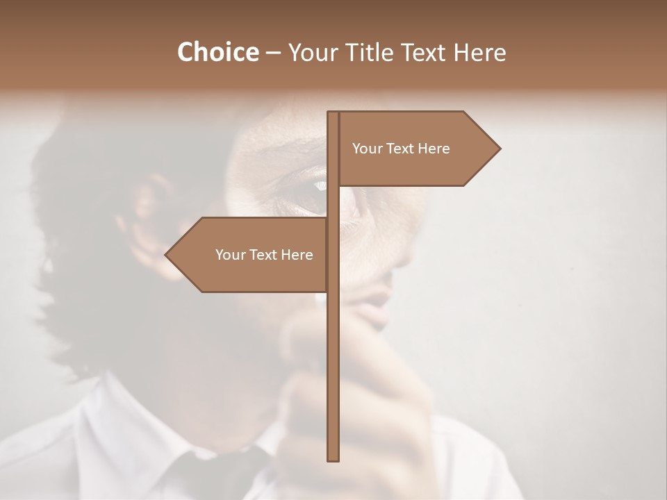 See Lens Boy PowerPoint Template