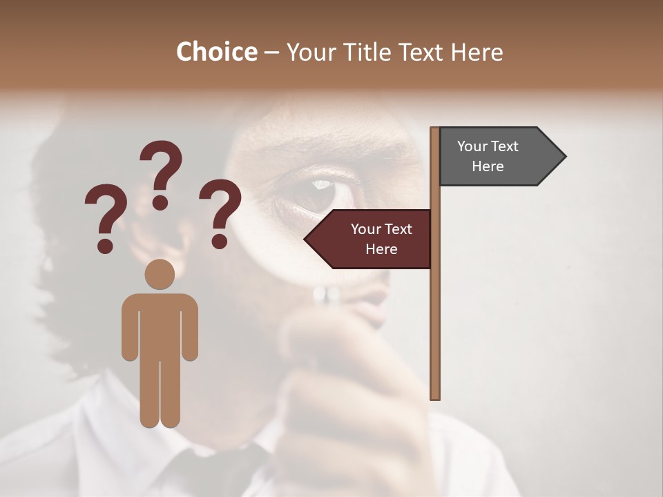 See Lens Boy PowerPoint Template