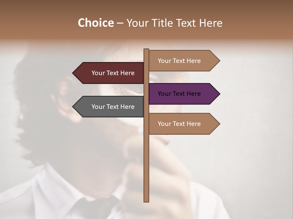 See Lens Boy PowerPoint Template