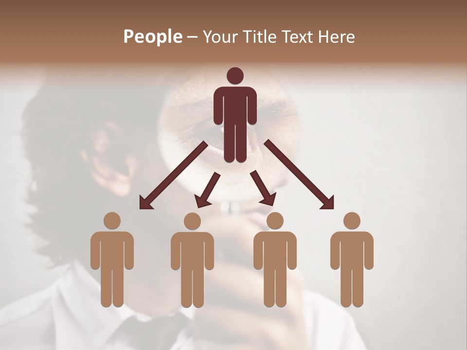 See Lens Boy PowerPoint Template