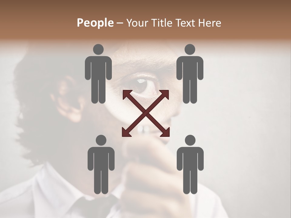 See Lens Boy PowerPoint Template